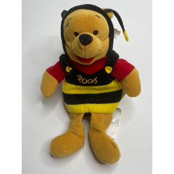 Mouseketoys Disney Winnie The Pooh Bumble Bee Mini Bean Bag Plush Costume - Picture 4 of 6